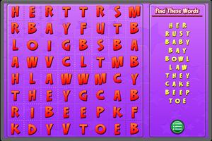 Word Search for Kids 2 syot layar 2