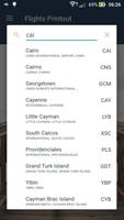 Flights Printout скриншот 3
