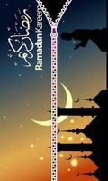 Ramadan 2018 - Zipper Lock Screen Affiche