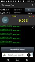 Taximeter Pro capture d'écran 3