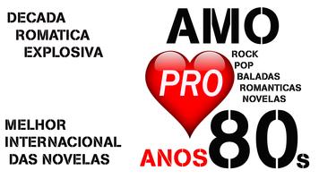 Anos 80 Internacional Pop 80'S الملصق