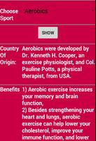 sport acivities: benefits and rules poster