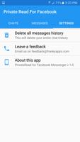Private Read for FB Messenger 截圖 2