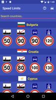 Speed Limits Affiche