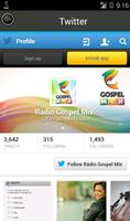 Rádio Gospel Mix capture d'écran 2