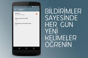 Notifon - İngilizce Kelime Ezberleme captura de pantalla 2