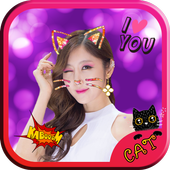 Cat Face Photo Effect&amp;Sticker icon