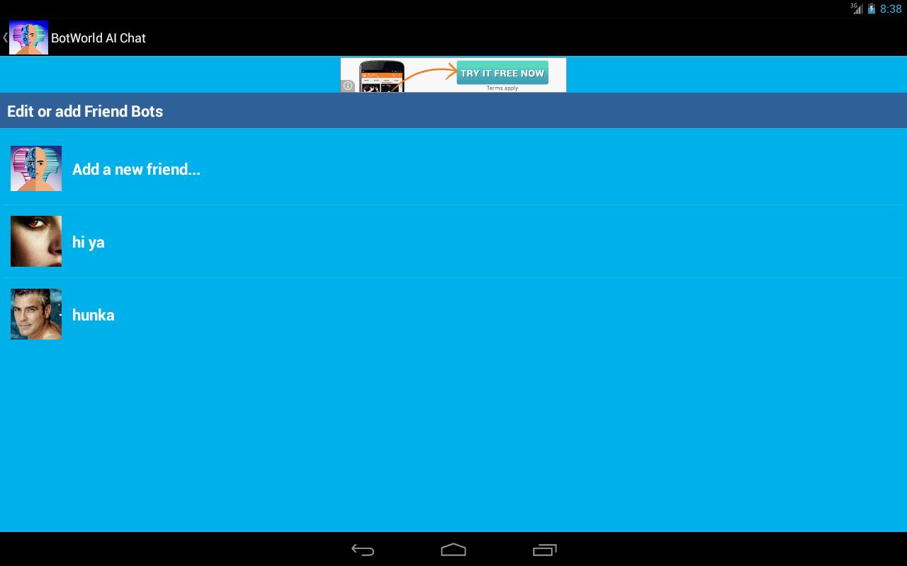 bot world ai chat friend para android apk baixar