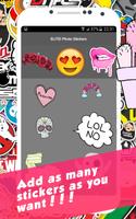Emoji Photo Stickers 😍❤️👯👯 captura de pantalla 1
