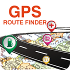 GPS Route Finder & Navegação ícone