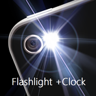 Super Flashlight + Clock-icoon