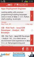 1 Schermata Job finder app - India jobs