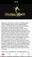 Darbar Balti Urmston screenshot 1