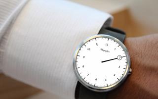 برنامه‌نما Decent White Watch Face عکس از صفحه