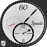 Spade Watch Face FREE icône