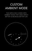 Spade Watch Face FREE capture d'écran 3