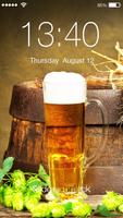 Beer Alcohol Lock poster