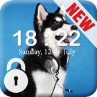 Husky Dog Lock icon