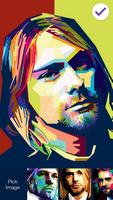 Kurt Cobain HD Lock اسکرین شاٹ 2