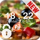 Pizza Food HD Lock simgesi