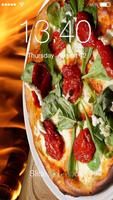Pizza alimentaire Italie verrouillage Affiche