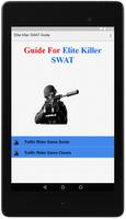 Guide For Elite Killer SWAT Affiche
