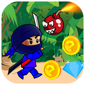 Ninja Hattori Forest Running icon