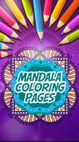 Mandala Coloring Pages Affiche