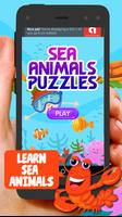Sea Animal Jigsaw Puzzles For Kids poster