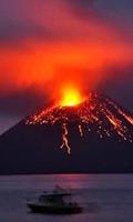 Wallpapers Krakatau Volcano Ekran Görüntüsü 1