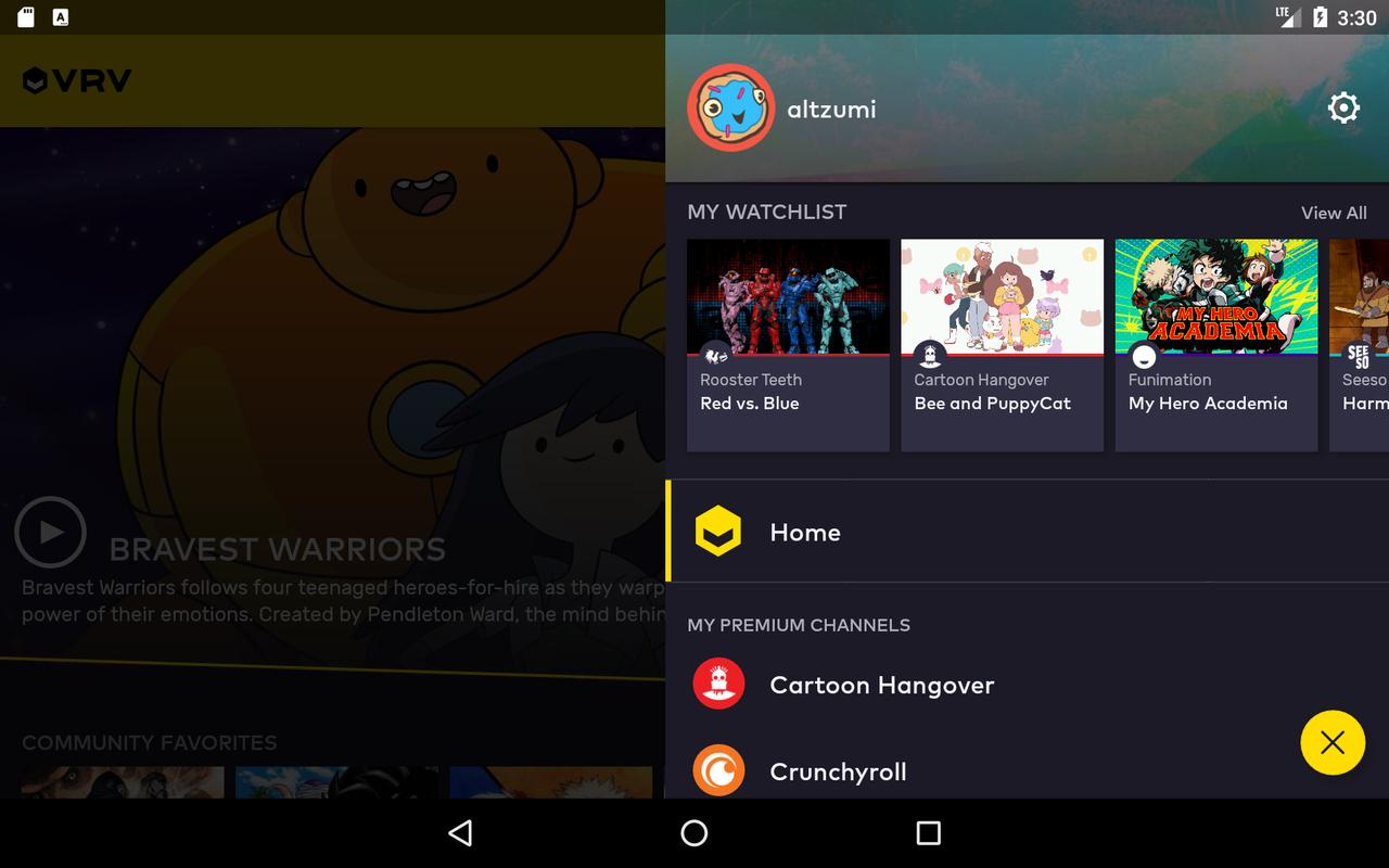 VRV: Anime, game videos &amp; more APK Download - Free ...