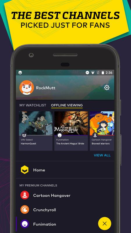 VRV: Anime, game videos & more APK Download - Free Entertainment APP