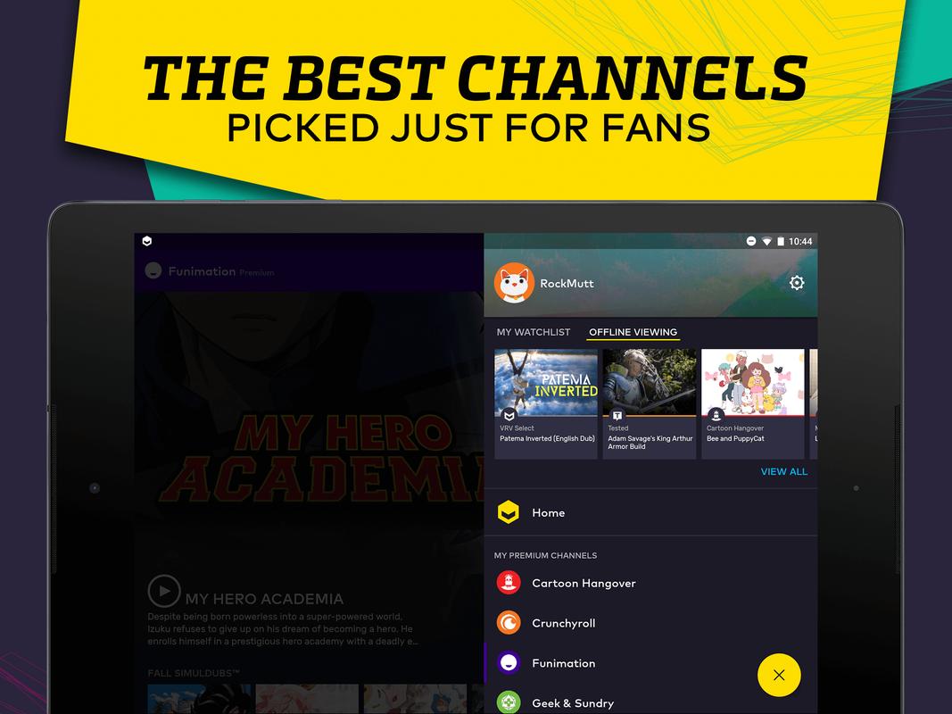 VRV: Anime, game videos & more APK Download - Free ...