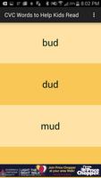 CVC Words to Help Kids Read Ekran Görüntüsü 3