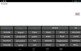 Programmers keyboard screenshot 1