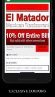 El Matador Mexican Restaurant capture d'écran 2