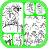Erfahren Sie Drachen zeichnen