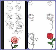 Apprenez à dessiner des fleurs capture d'écran 1