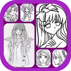 Zeichnen Anime-Mädchen APK Herunterladen