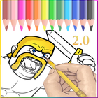 Coloring for clash of clans أيقونة