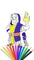 Coloring for clash of clans الملصق