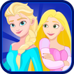 Elsa & Rapunzel nail