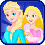 Elsa & Rapunzel nail icône