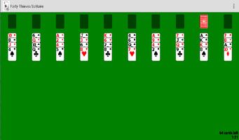 Forty Thieves Solitaire 截圖 1