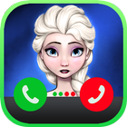Call Free From Elsa Fake icône
