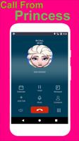 Call Free From Elsa Fake captura de pantalla 1