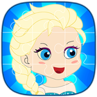 Superhero And Princess Jigsaw Puzzle - Ice Queen icon