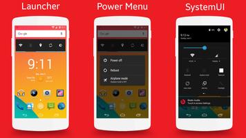 CM13 KitKat 4.4 Theme โปสเตอร์