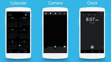 CM13 Ice Cream Sandwich Theme تصوير الشاشة 2