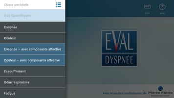 EvalDyspnée screenshot 2